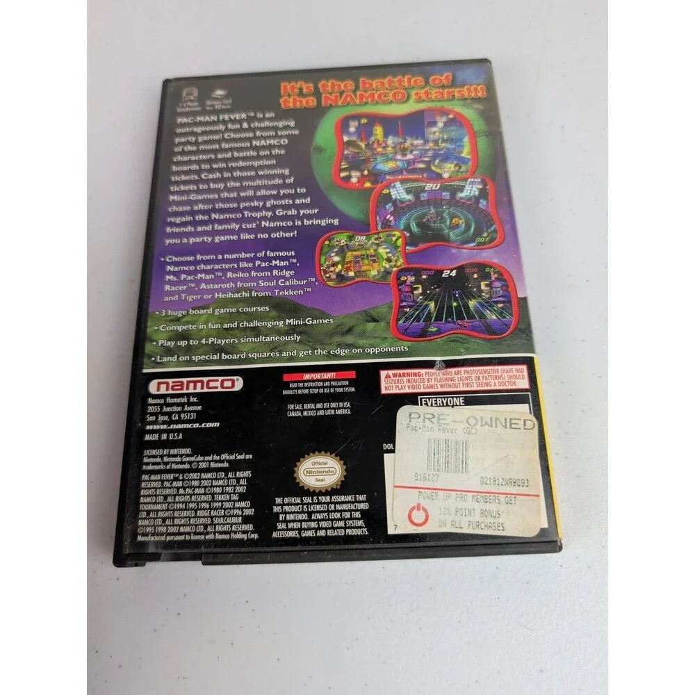Pac-Man Fever (PlayStation 2, PS2) CIB Complete w/ Reg Card & Tested -Ships Free